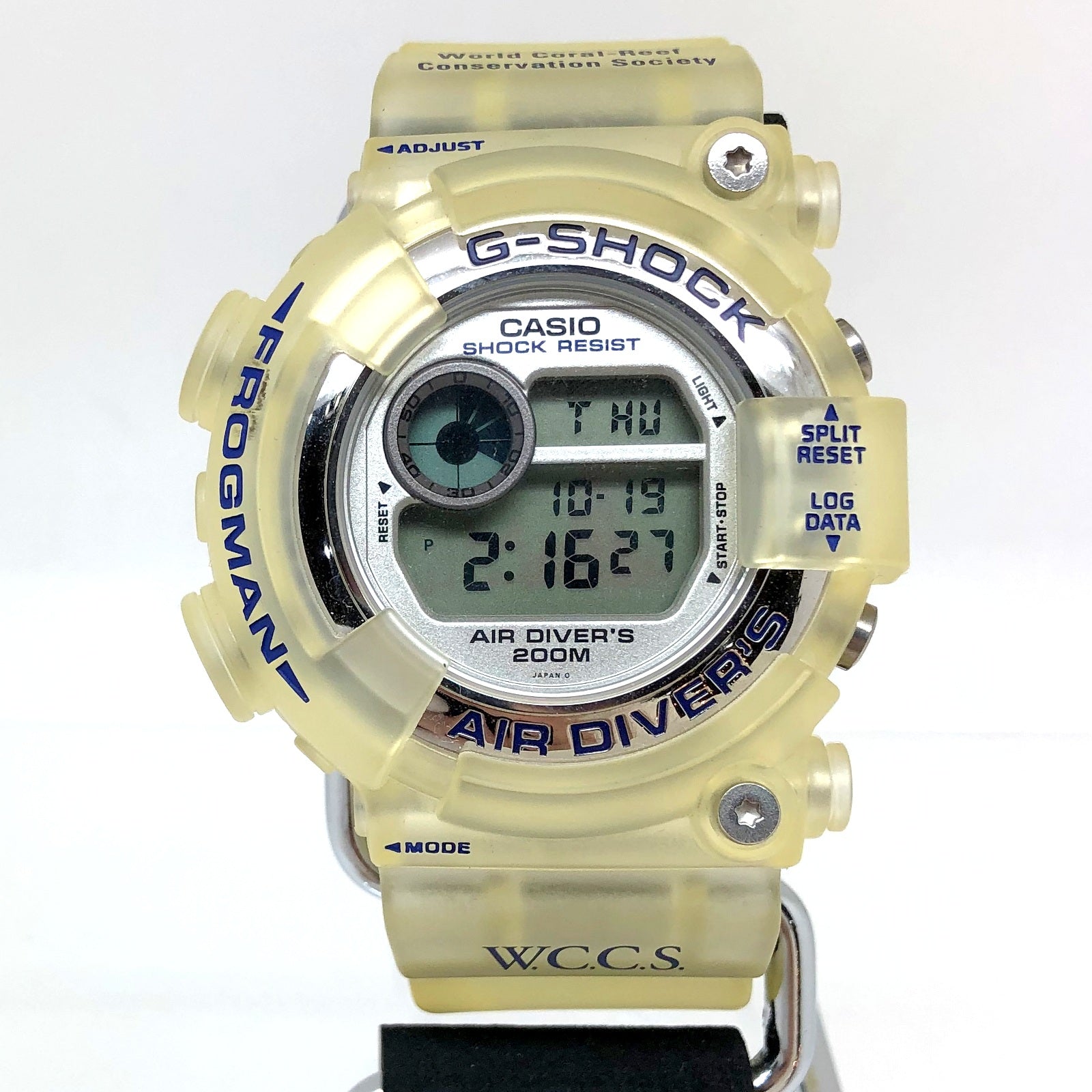 97WCCS白　ペクティニアビガー　DW-8250WC-7AT FROGMAN時計
