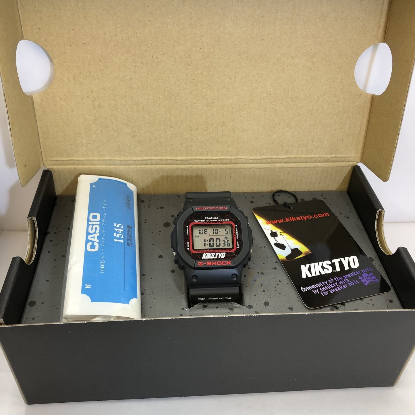 DW-5600 KIKS TYO 25th ANNIVERSARY