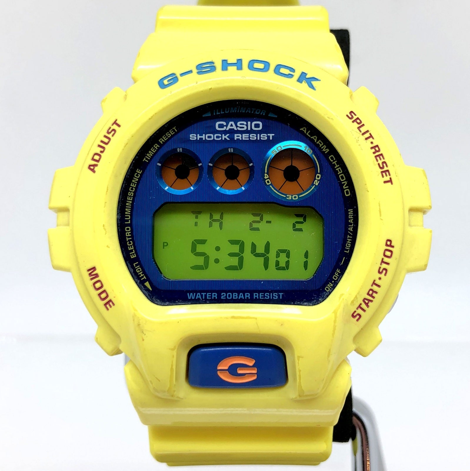 G-SHOCK DW-6900PL 20BAR レア パープル 稼働品 - 時計
