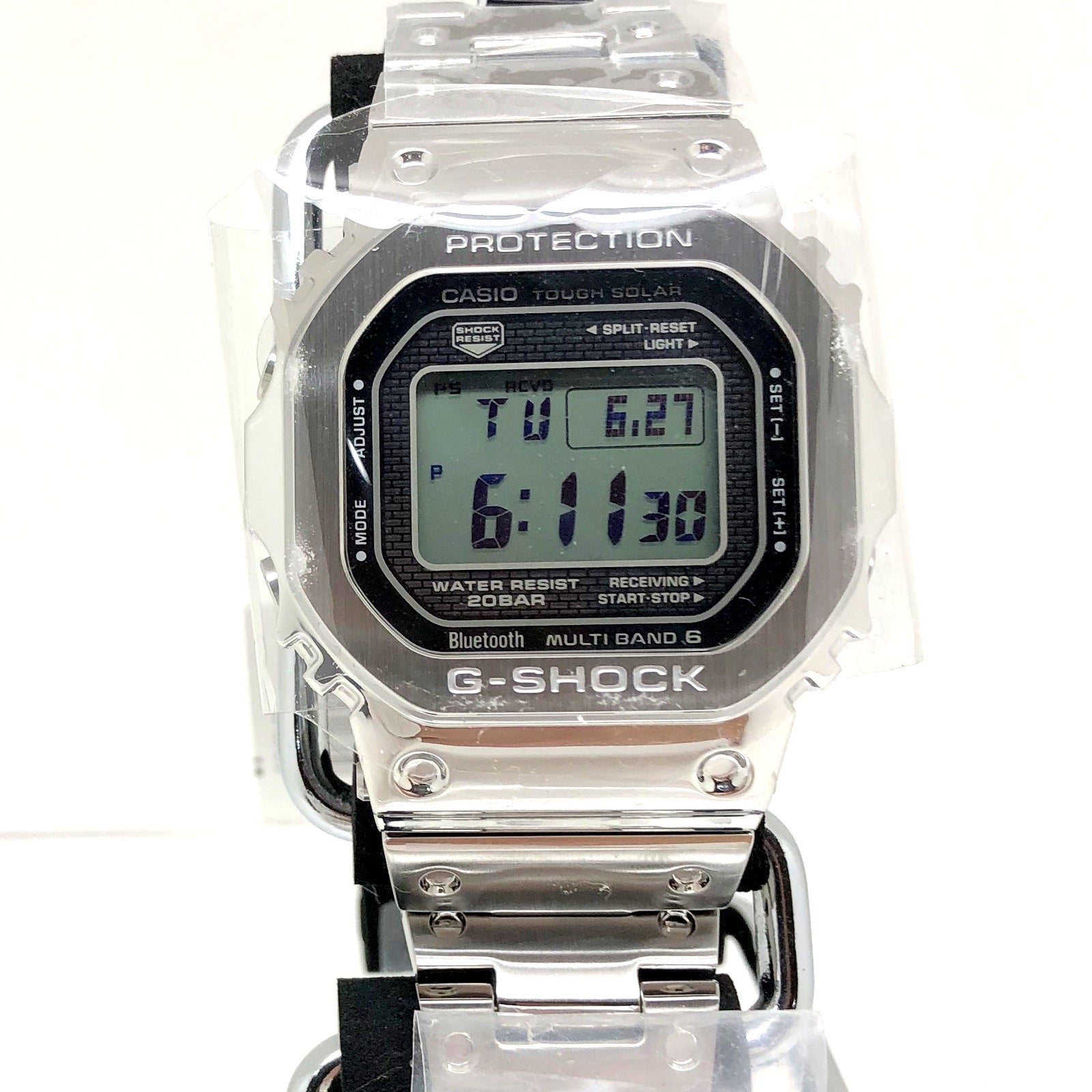 2022新商品 G-SHOCK - 専用 GMW-B5000D-1JF【2種タグ・保護テープ全面