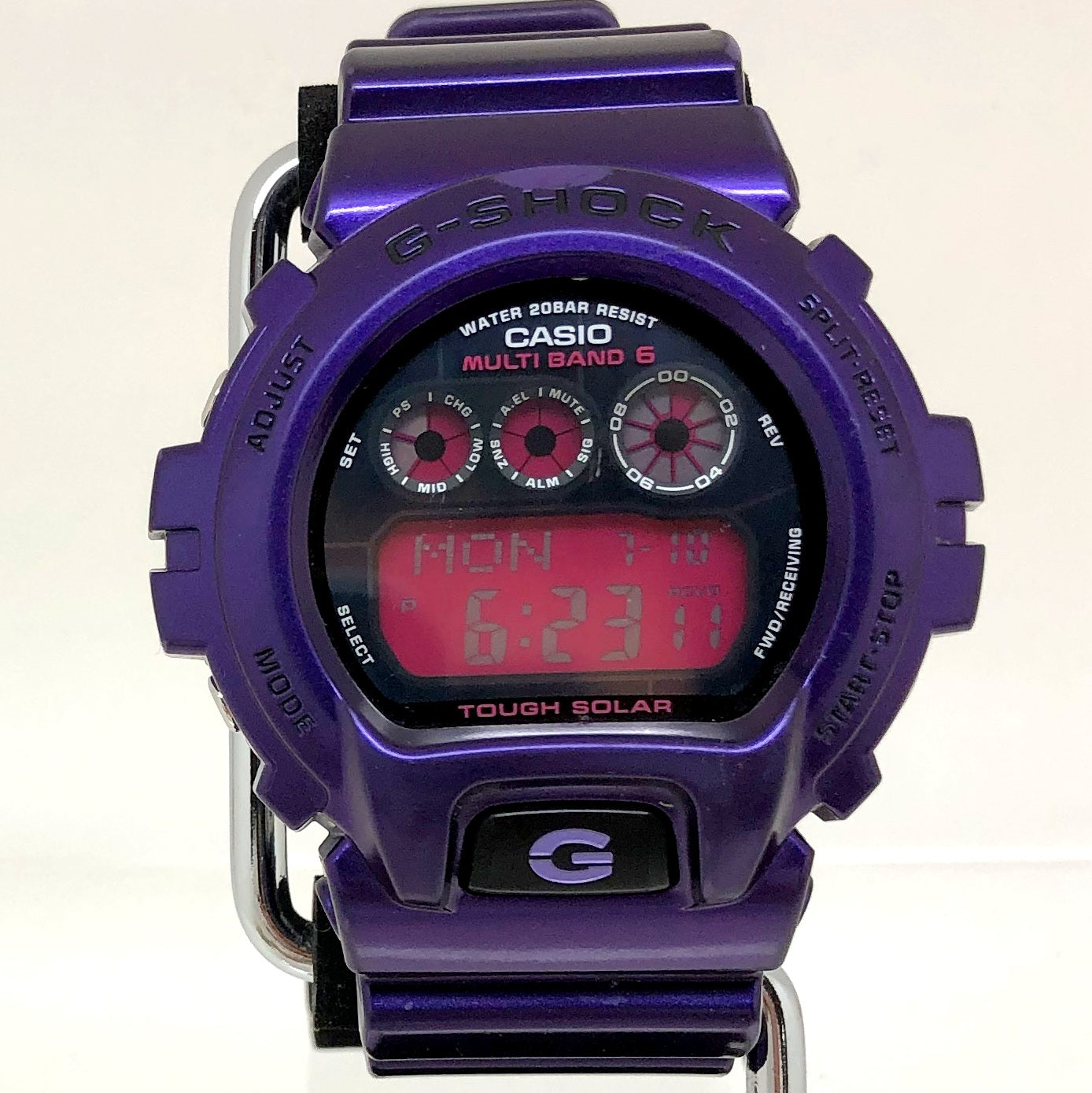 M/G 値下げ！Gショック カシオ 3180 G-6900CC ピンク 紫 腕時計 - 時計