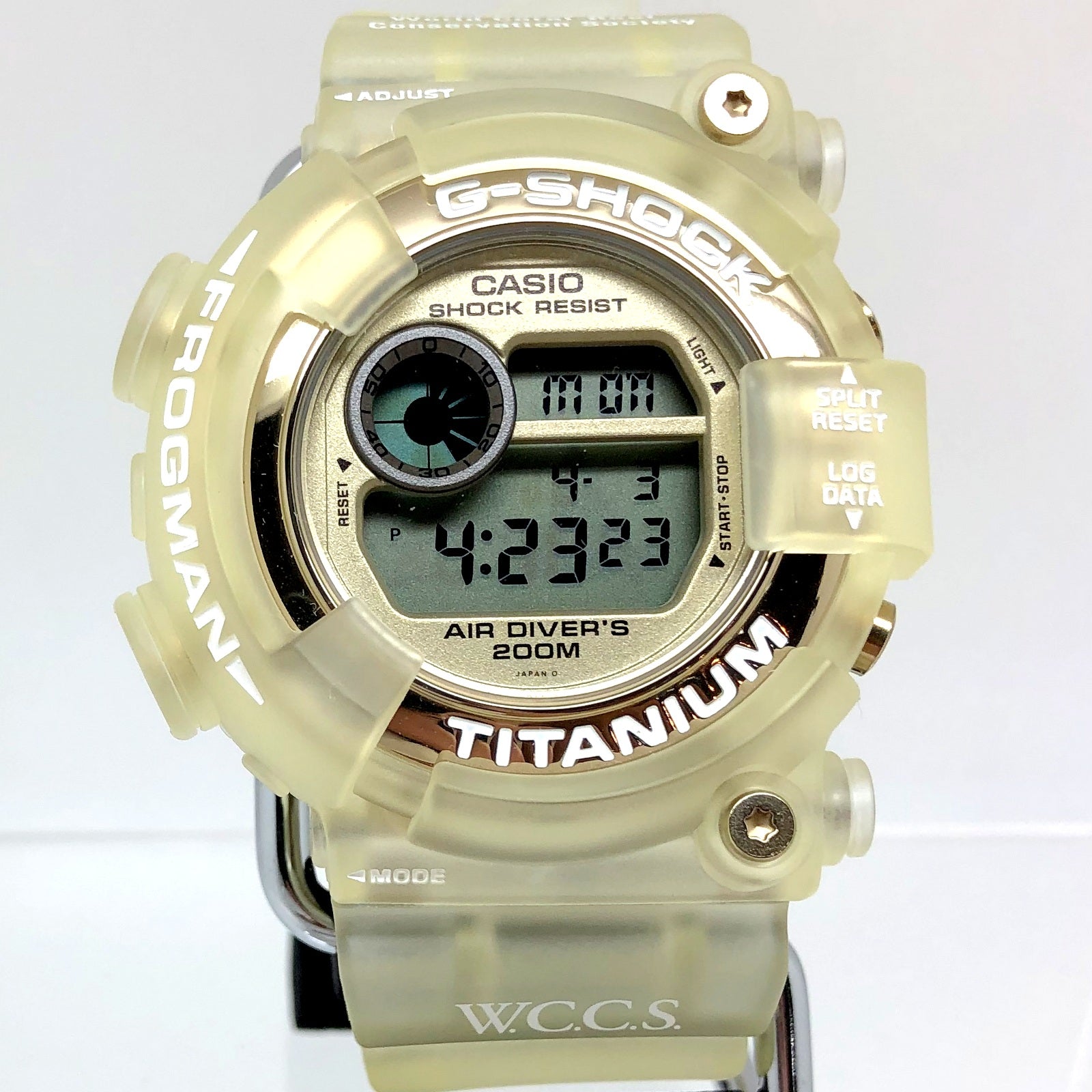 CASIO G-SHOCK フロッグマン カスタム ブラック 染色 - 腕時計(デジタル)