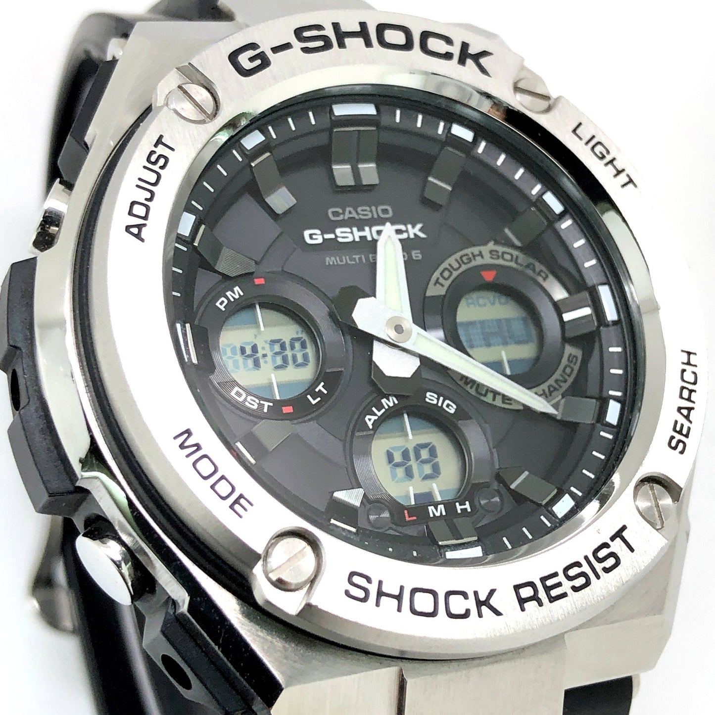 GST-W110-1A G-STEEL 電波ソーラー搭載 樹脂バンド