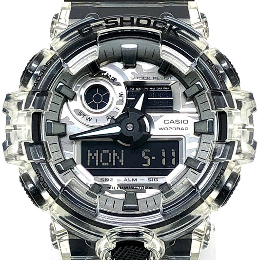 GA-700SKC-1A カモフラージュスケルトンシリーズ アナデジモデル