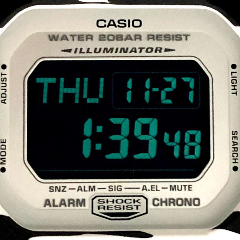 DW-D5600BW-7 ホワイト＆ブラック タイガーカモフラージュ