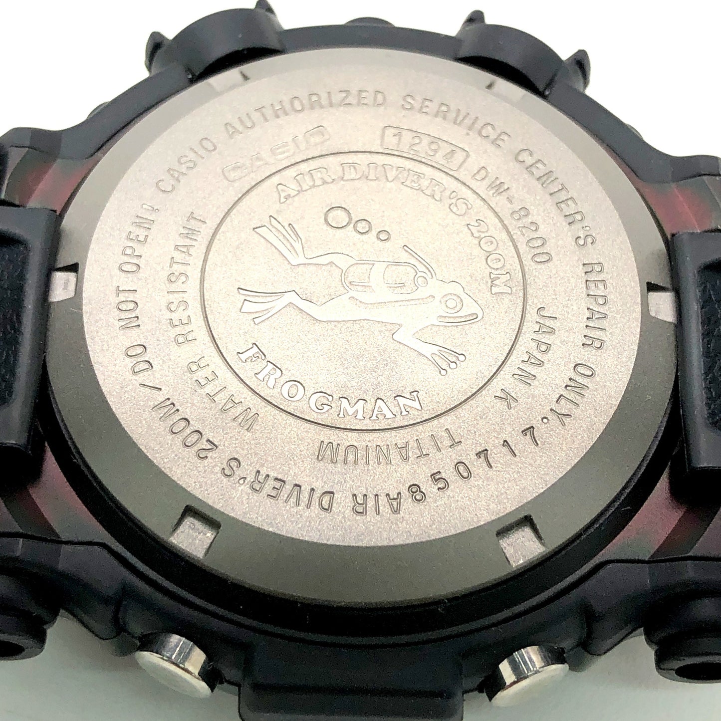 DW-8200MB-1V フロッグマン 白ロゴ G-DAY限定 メンインブラック