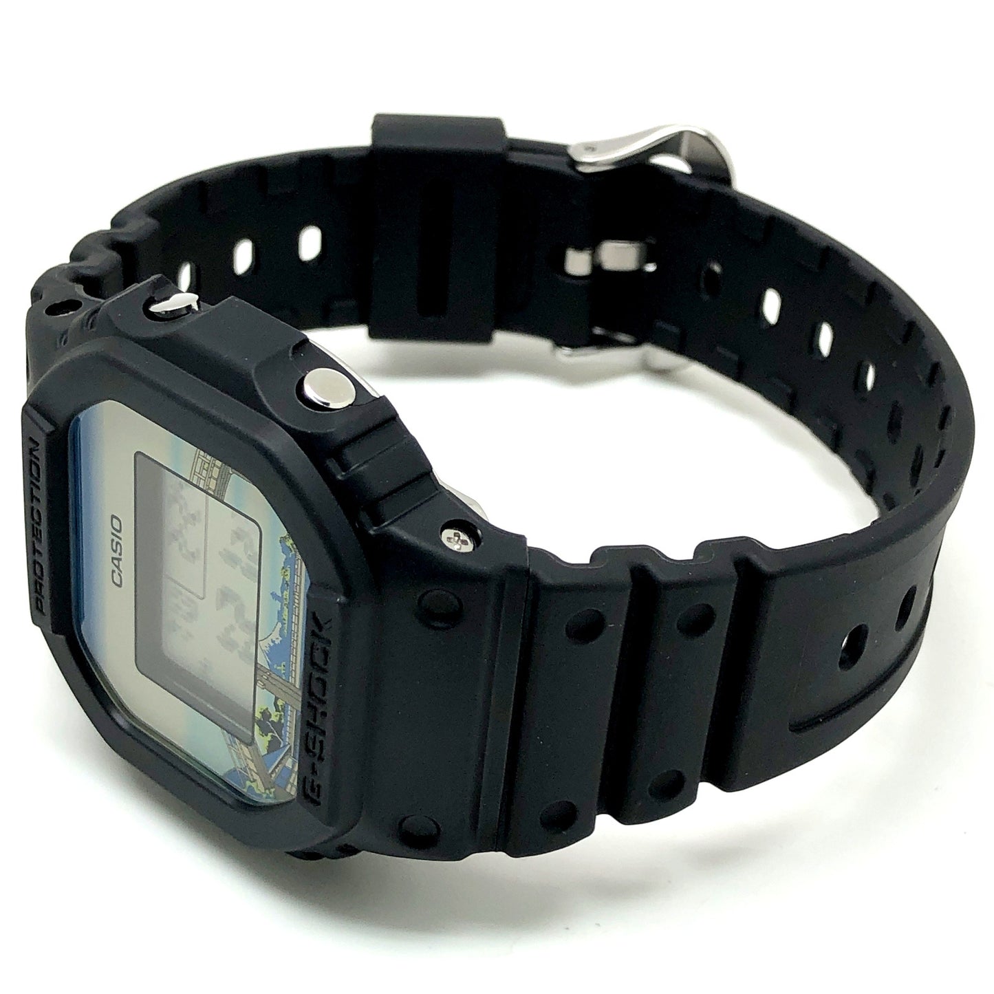 DW-5600KHFM25-1 葛飾北斎 富嶽三十六景 深川万年橋下