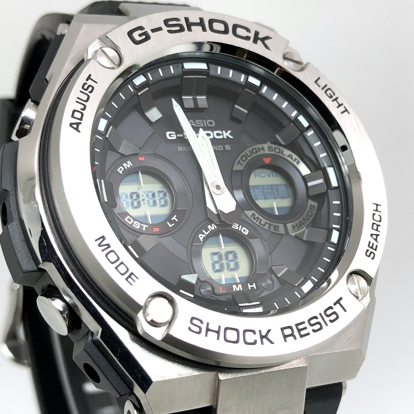 GST-W110-1A G-STEEL 電波ソーラー搭載 樹脂バンド