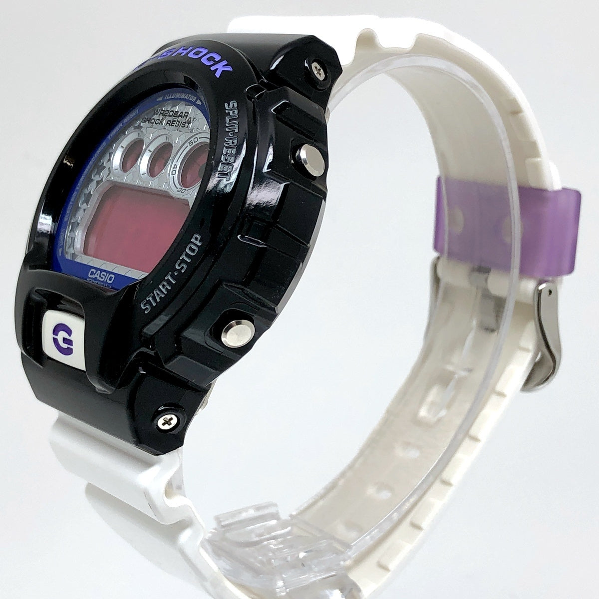DW-6900SC-1 クレイジーカラーズ ヒップホップ ブラック×ホワイト