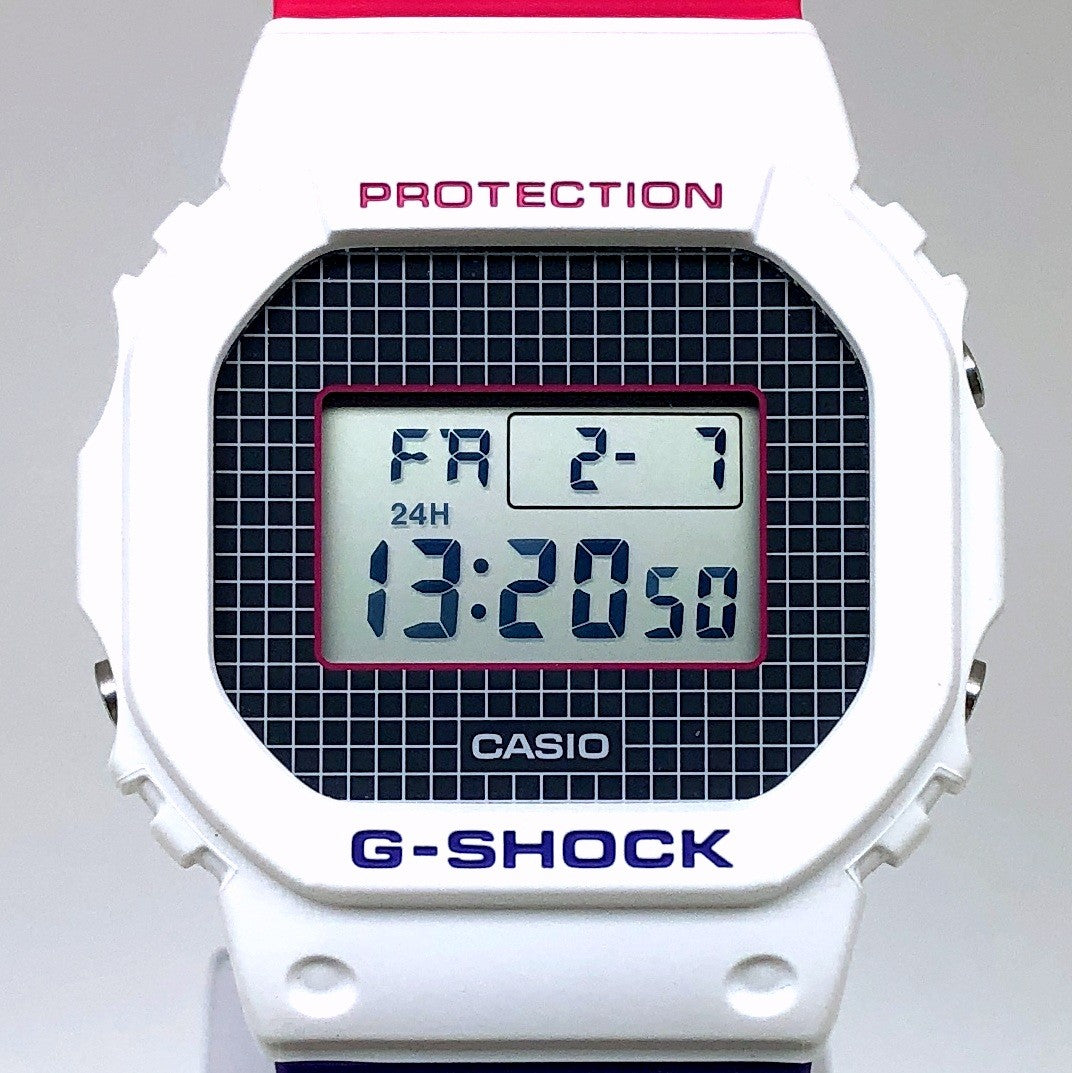 DW-5600THB-7 Throwback 1990s BABY-G25周年記念ロゴカラー