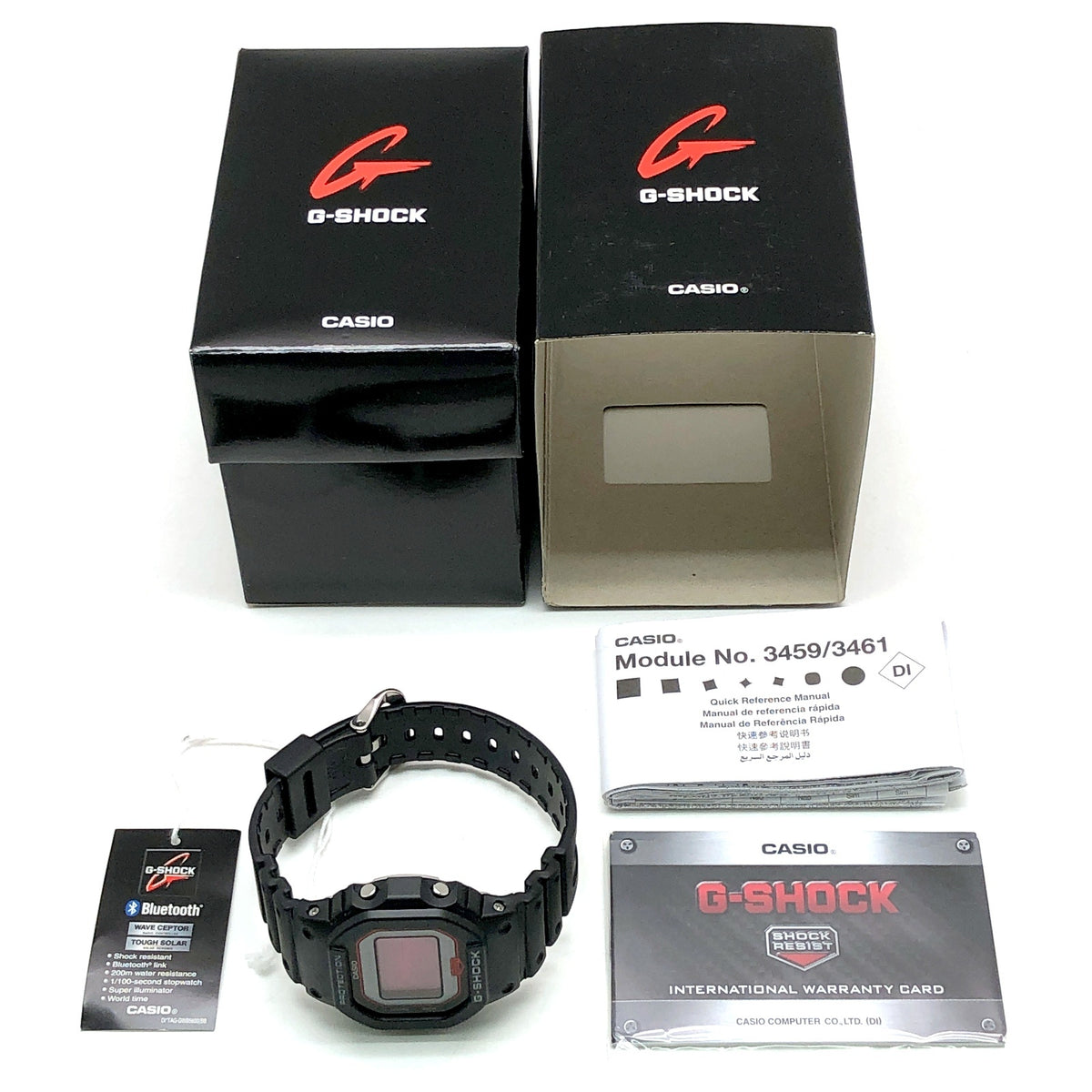 GW-B5600AR-1 ブラック＆レッドシリーズ