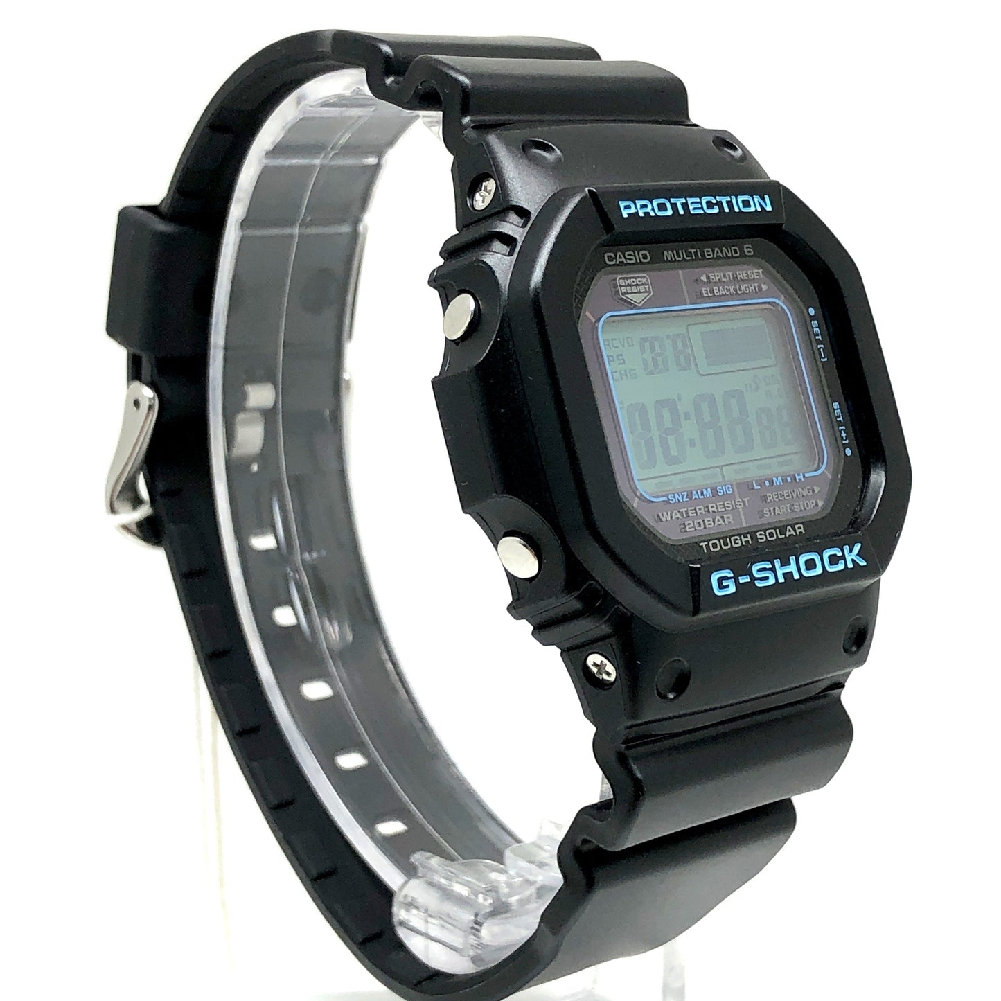 GW-M5610BA-1 電波ソーラー搭載 ブラック×ブルーシリーズ