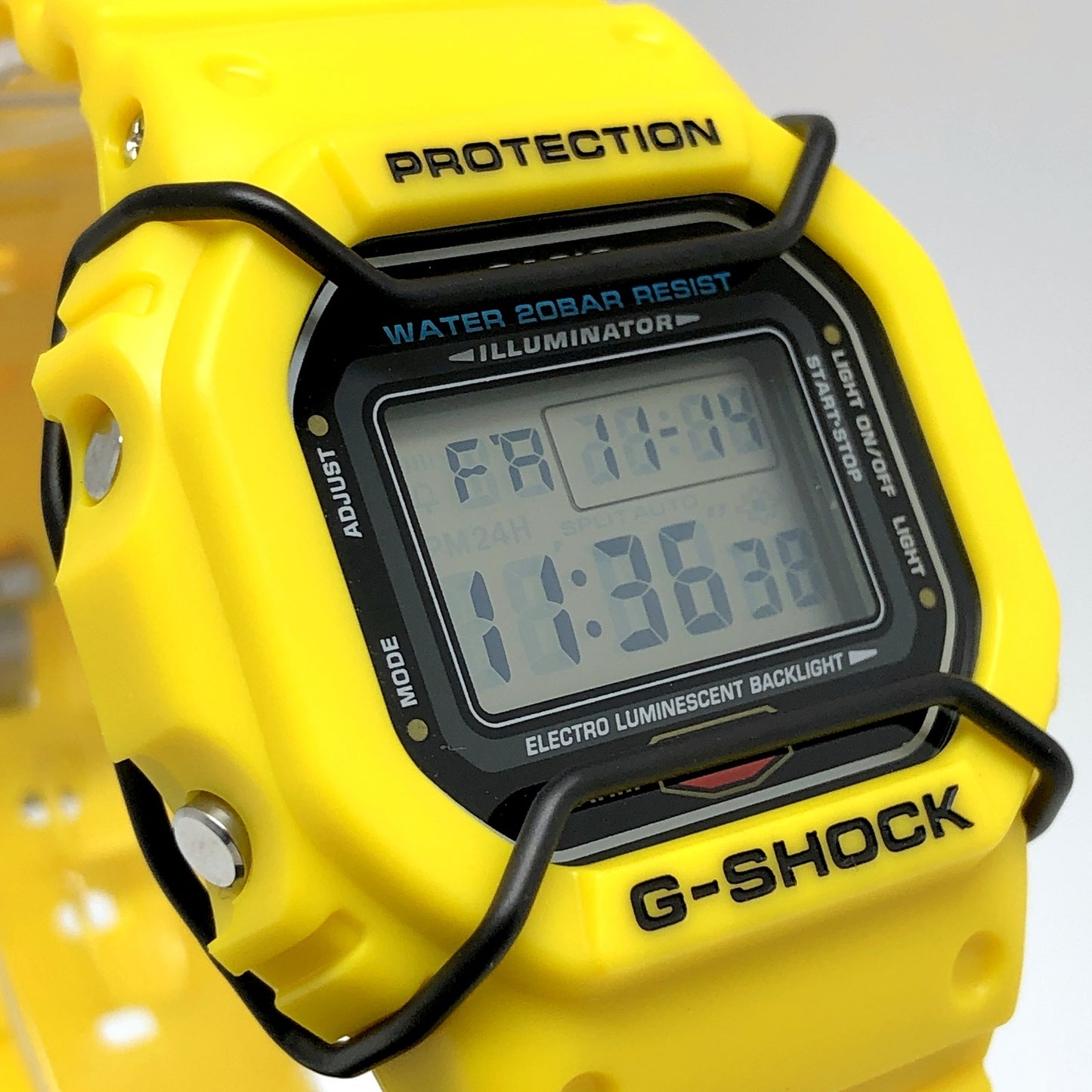 DW-5600P-9 プロテクター搭載 復刻スピード イエロー