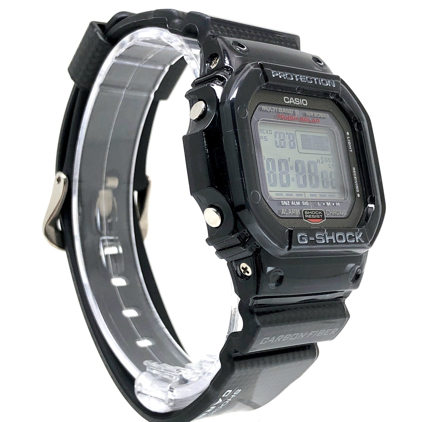 GW-S5600U-1 電波ソーラー搭載 LEDバックライト カーボンファイバー