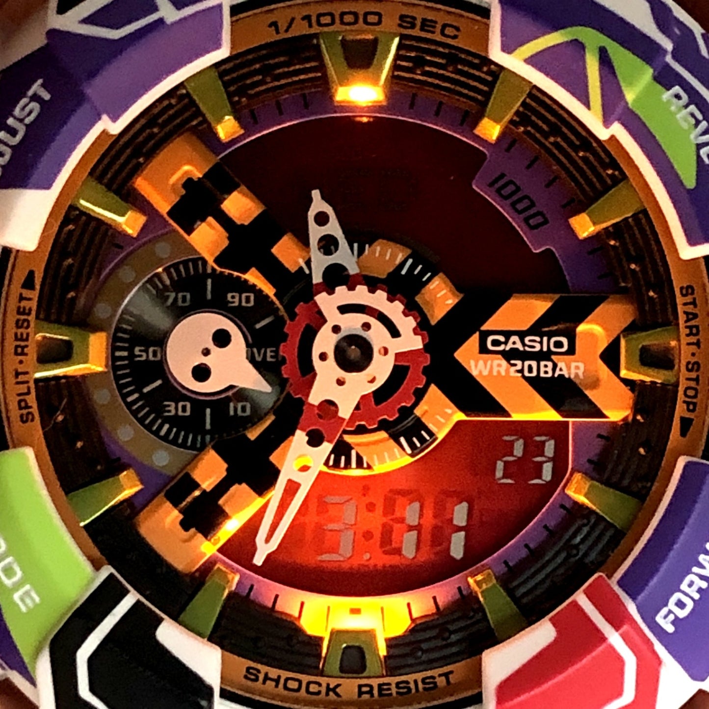 GA-110EVA30-7A エヴァンゲリオン TVシリーズ30周年記念 コラボレーションモデル