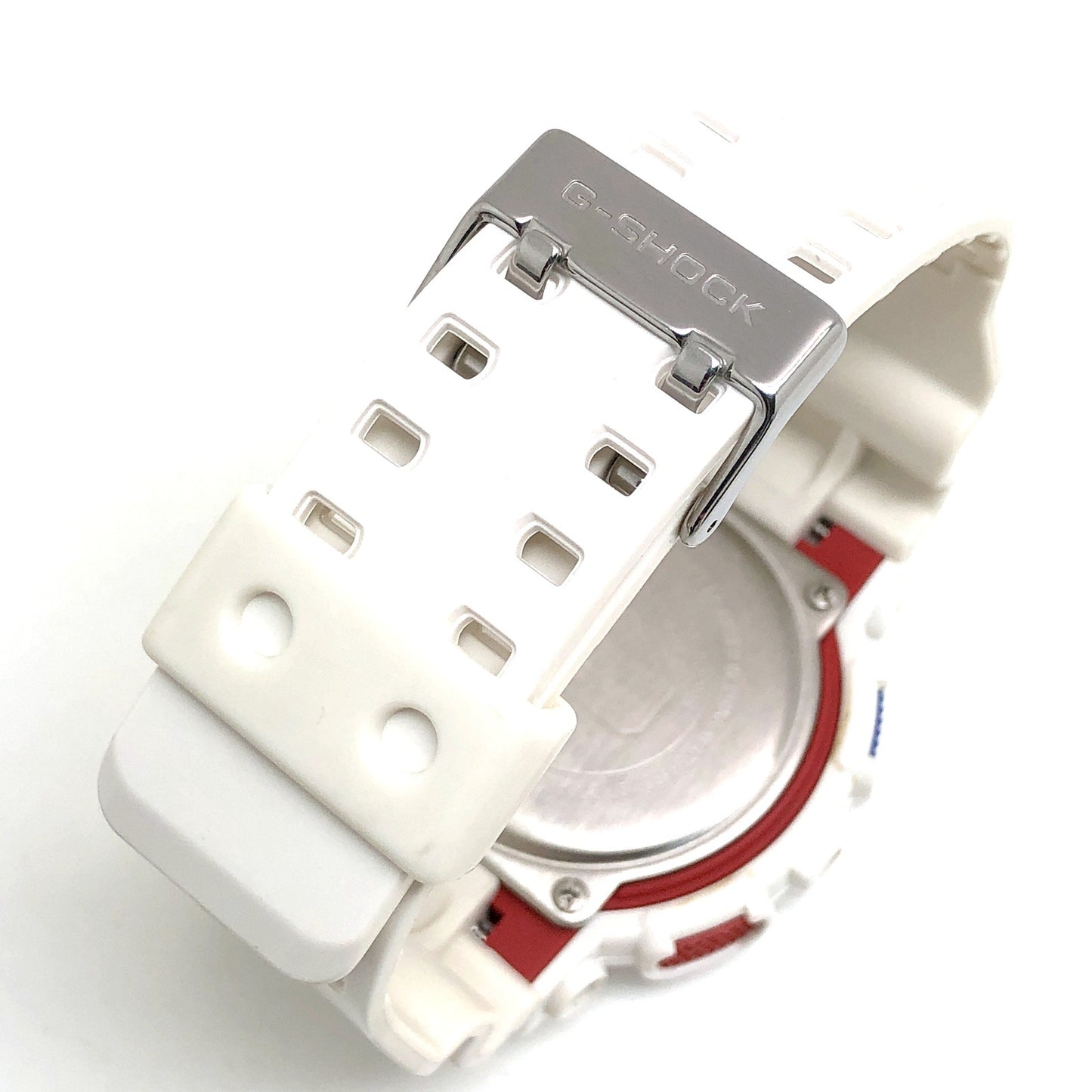 GA-110TR-7A ビッグケース ホワイトトリコロール