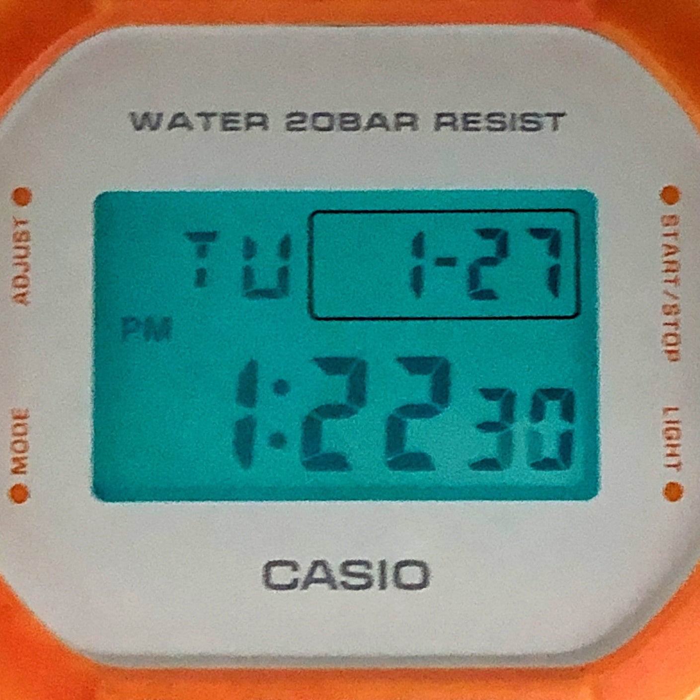 DW-5600WS-4 5600シリーズ 夏の海景 オレンジ