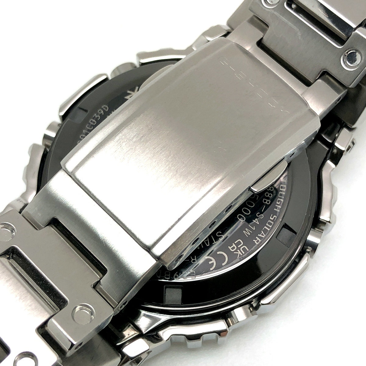 GMW-B5000D-2 フルメタル シルバー メタリックブルーダイヤル