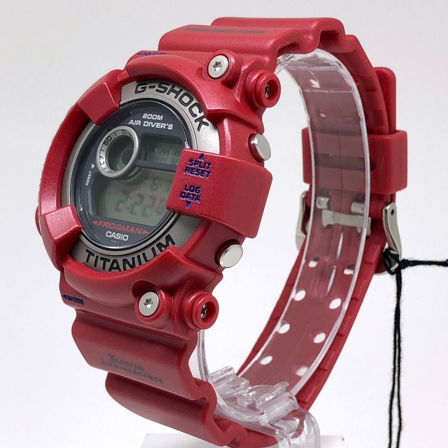DW-8201GF-4 フロッグマン 赤蛙 パール調メタリックレッド