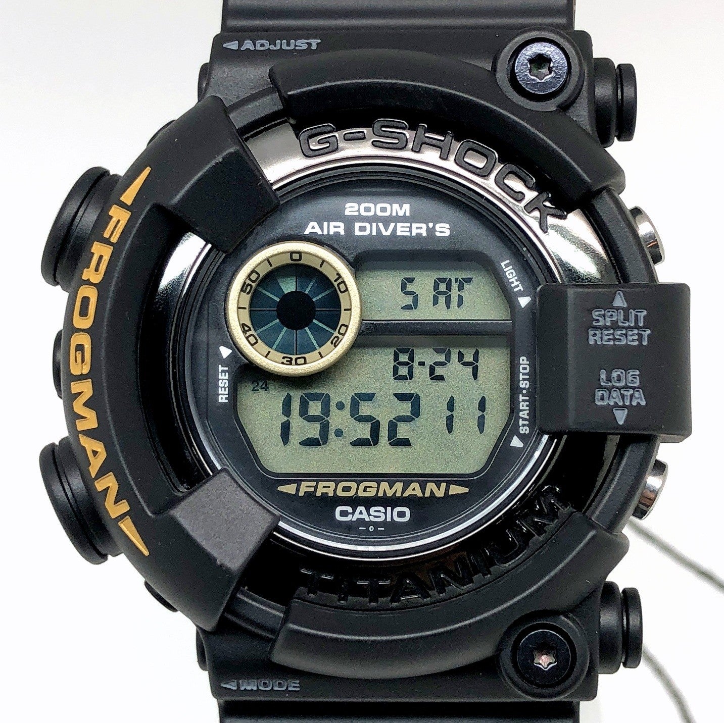 DW-8200BMU-1T フロッグマン99 金ロゴ 潜水蛙EL