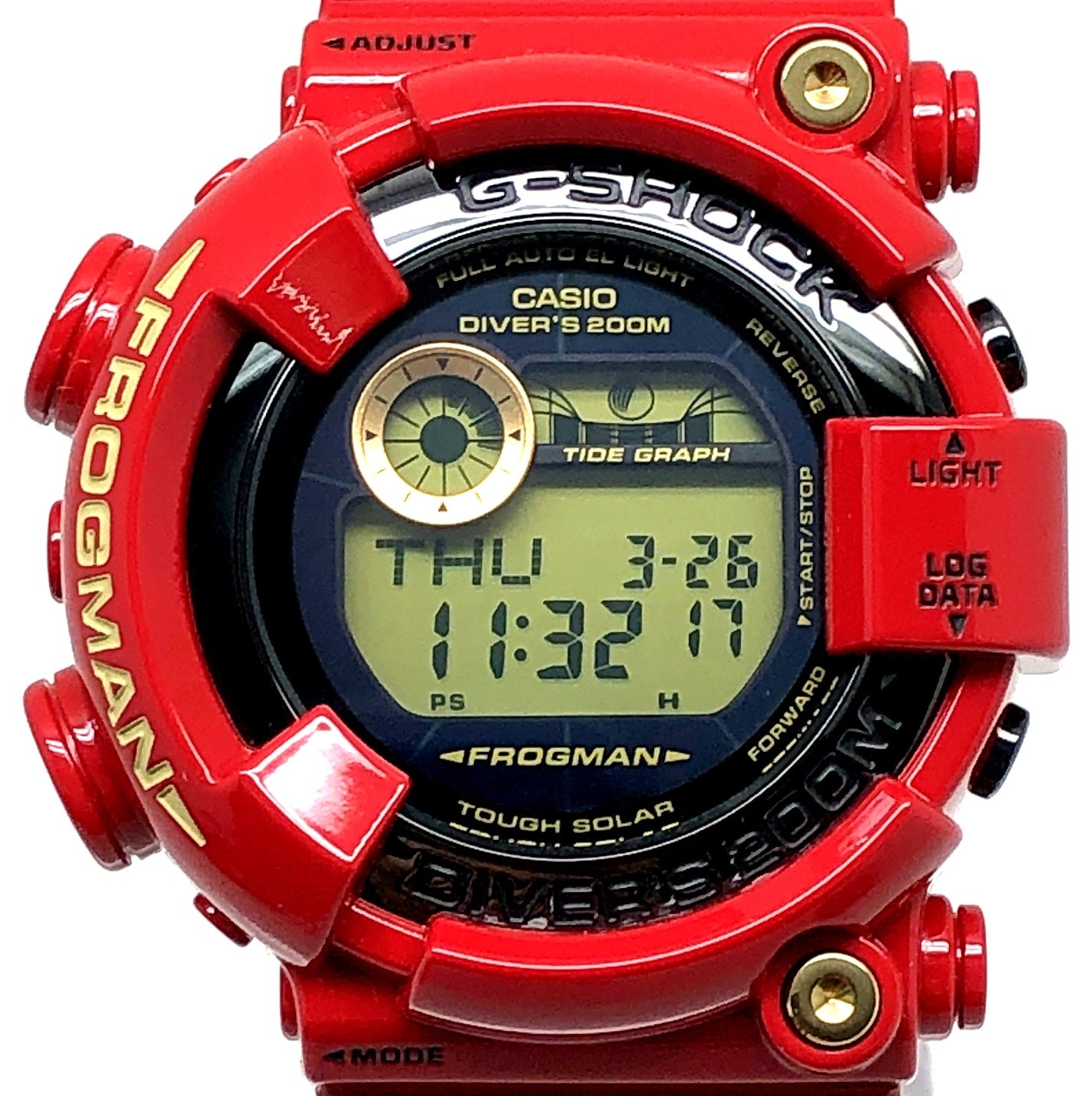 GF-8230A-4 Gショック30周年記念 ライジングレッド