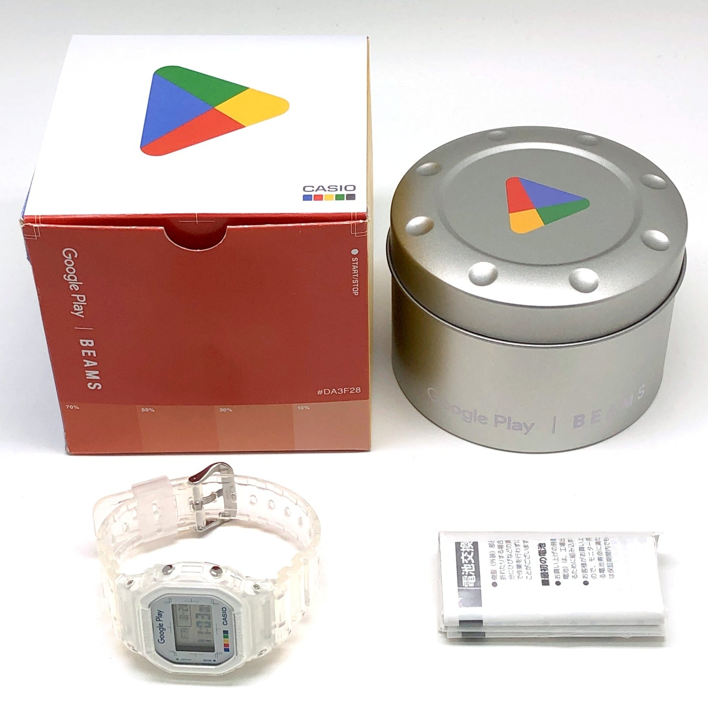 DW-5600X Google Play 限定500本 コラボレーションモデル