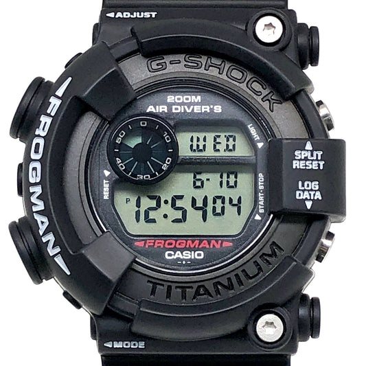 DW-8200MB-1V フロッグマン 白ロゴ G-DAY限定 メンインブラック