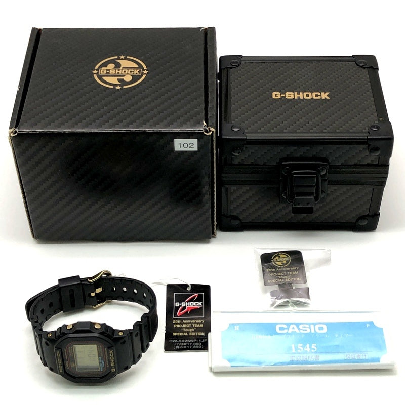 DW-5025SP-1JF Gショック25周年記念モデル 限定2008本