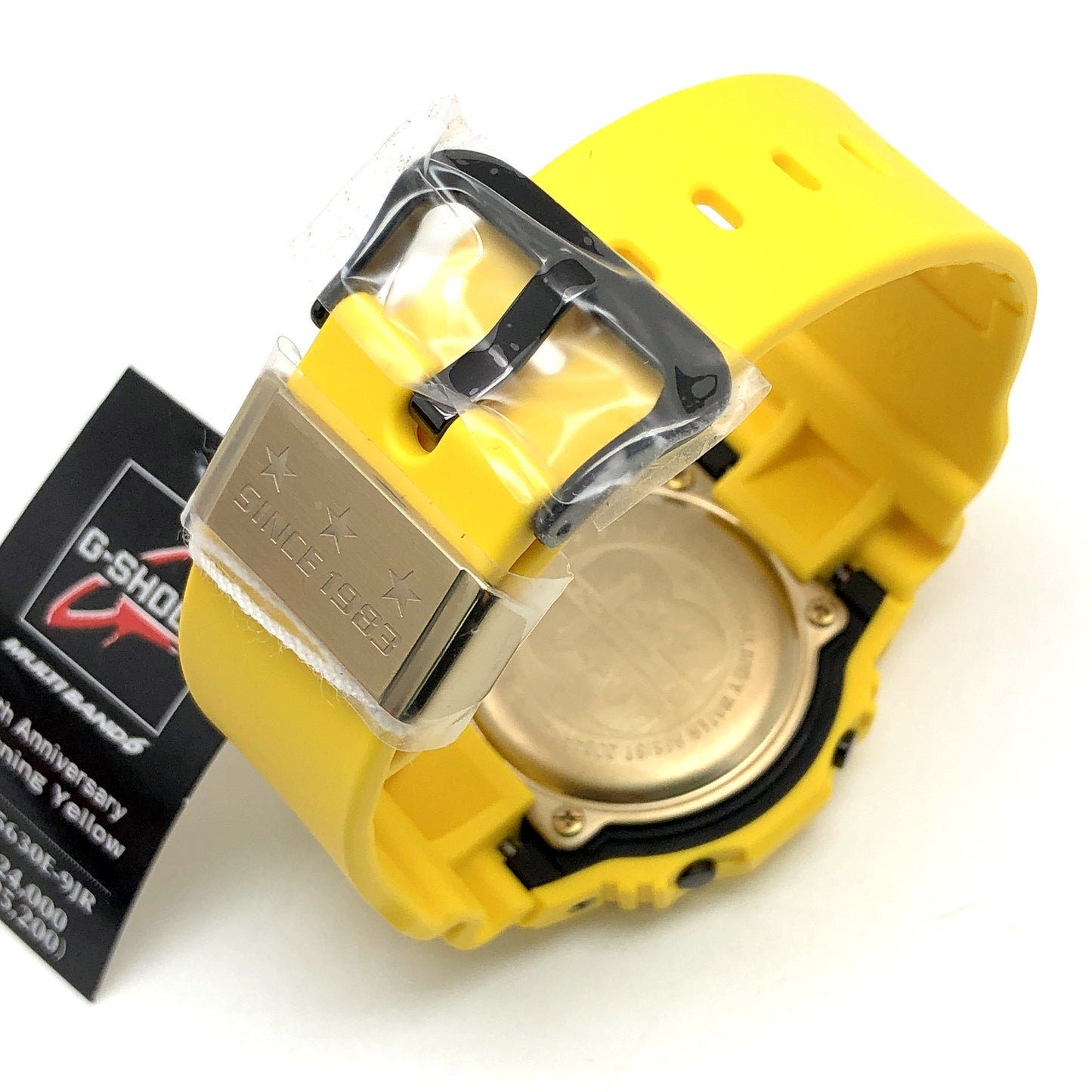 GW-M5630E-9 Gショック30周年記念 ライトニングイエロー