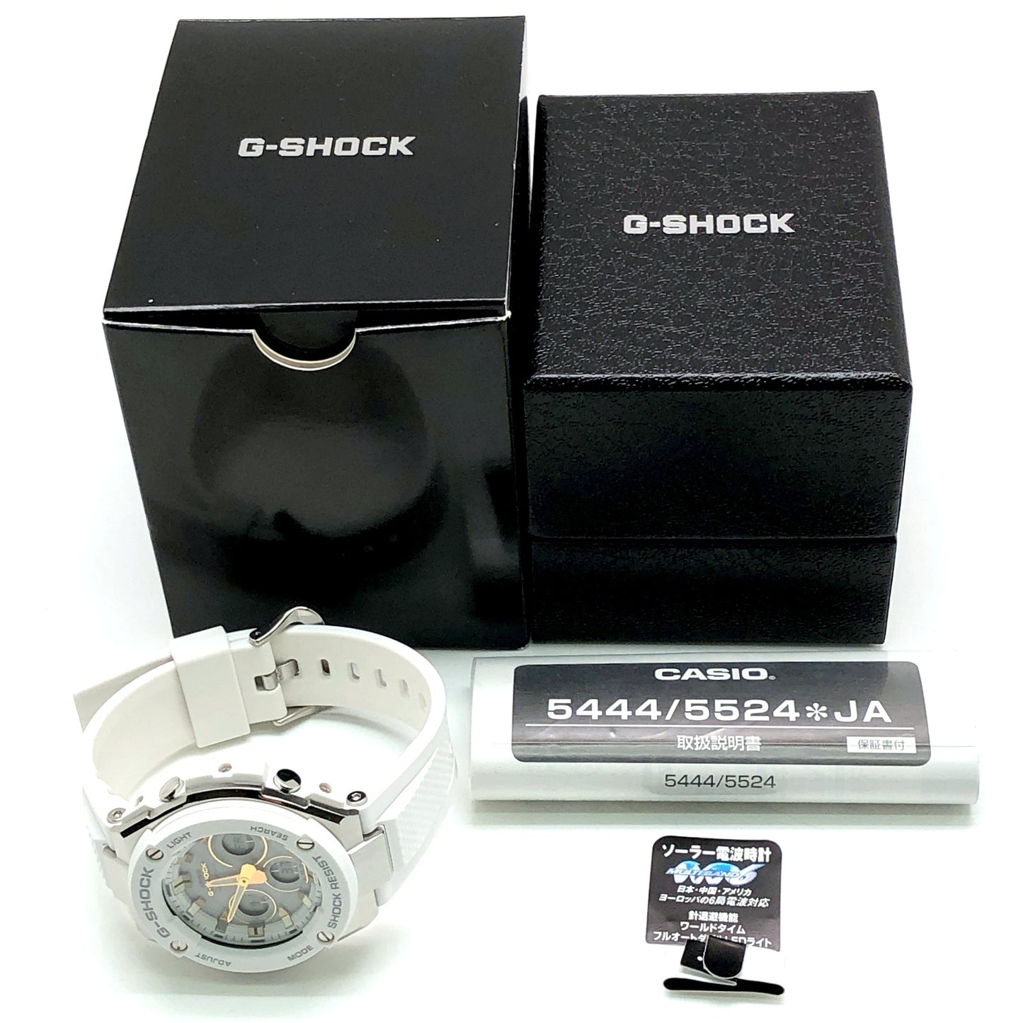 GST-W300-7A Gスチール メタル×樹脂バンド