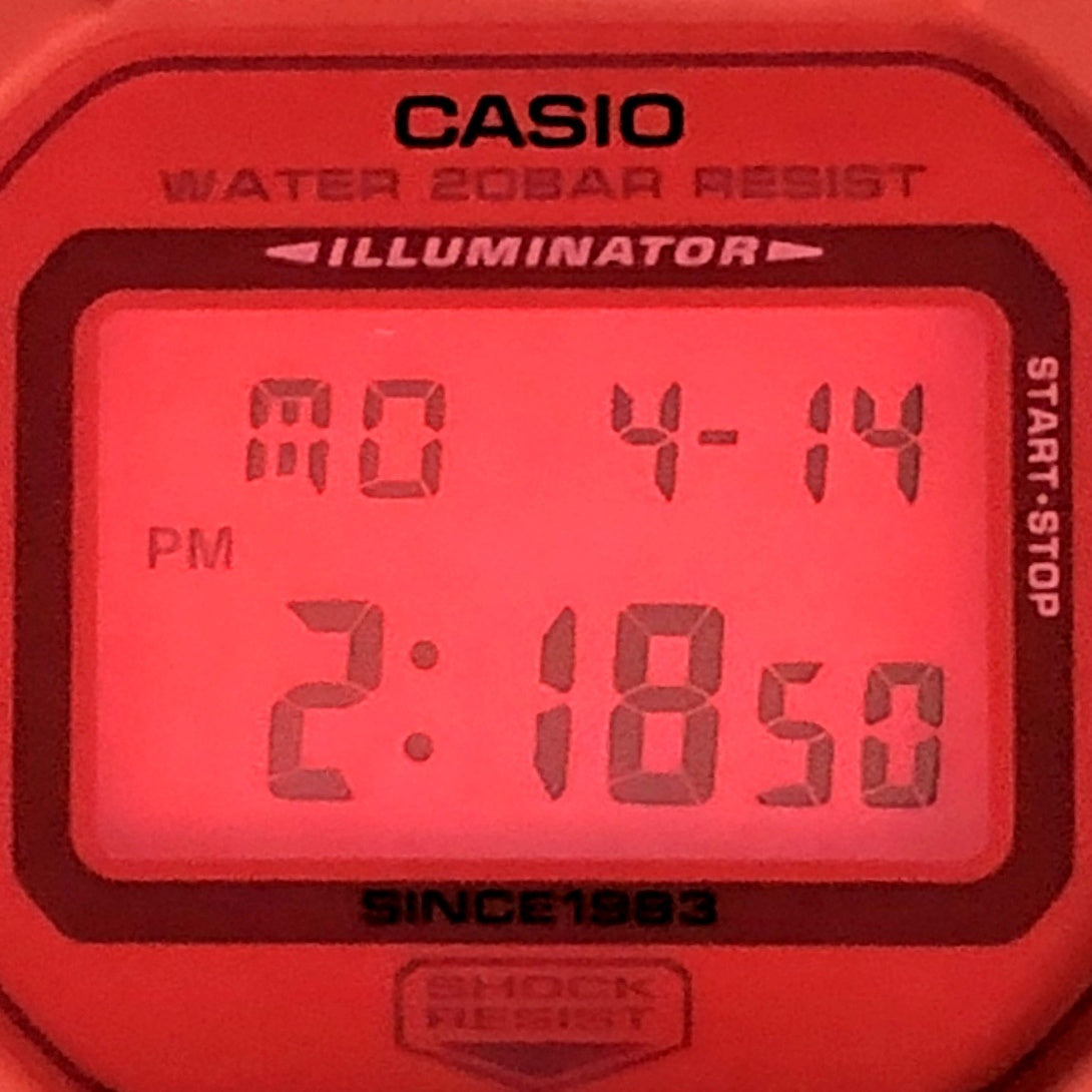DW-5635C-4 Gショック35周年記念モデル レッドアウト