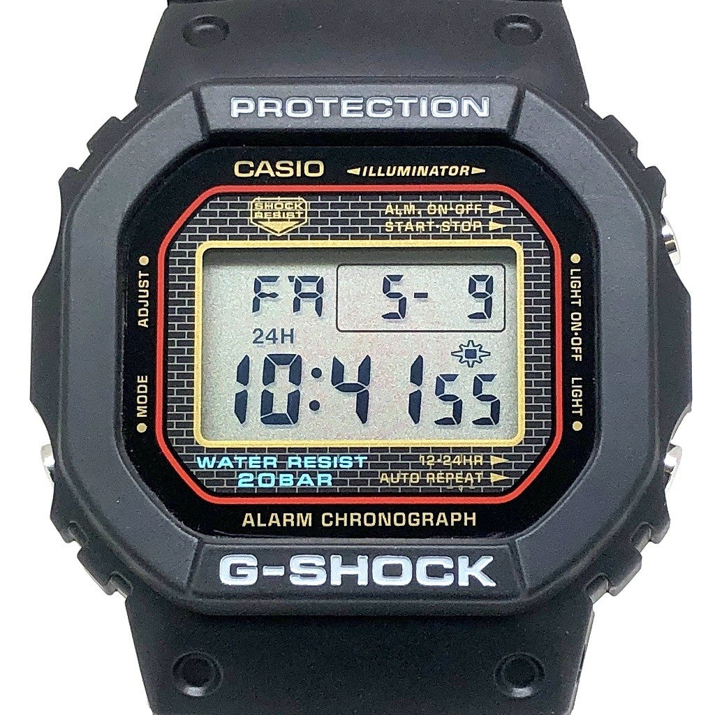 美品！CASIO G-SHOCK DW5000SL-1 スパイクリーコラボ！ DW-5000SL-1 スパイク・リー コラボレーションモデル – G-BRIDGES