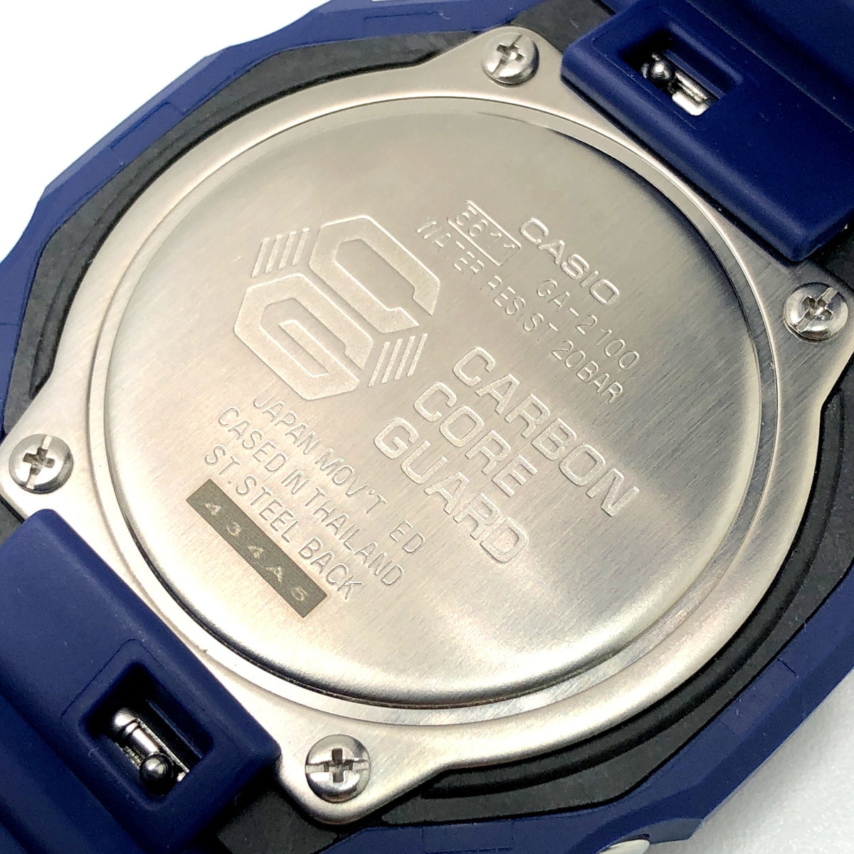 GA-2100-2A オクタゴン カシオーク ネイビー×ブラック