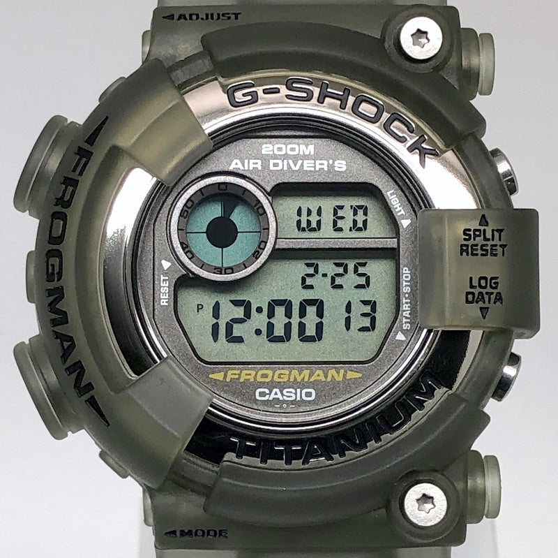 DW-8200MSU-8T フロッグマン99 グレースケルトン 潜水蛙EL
