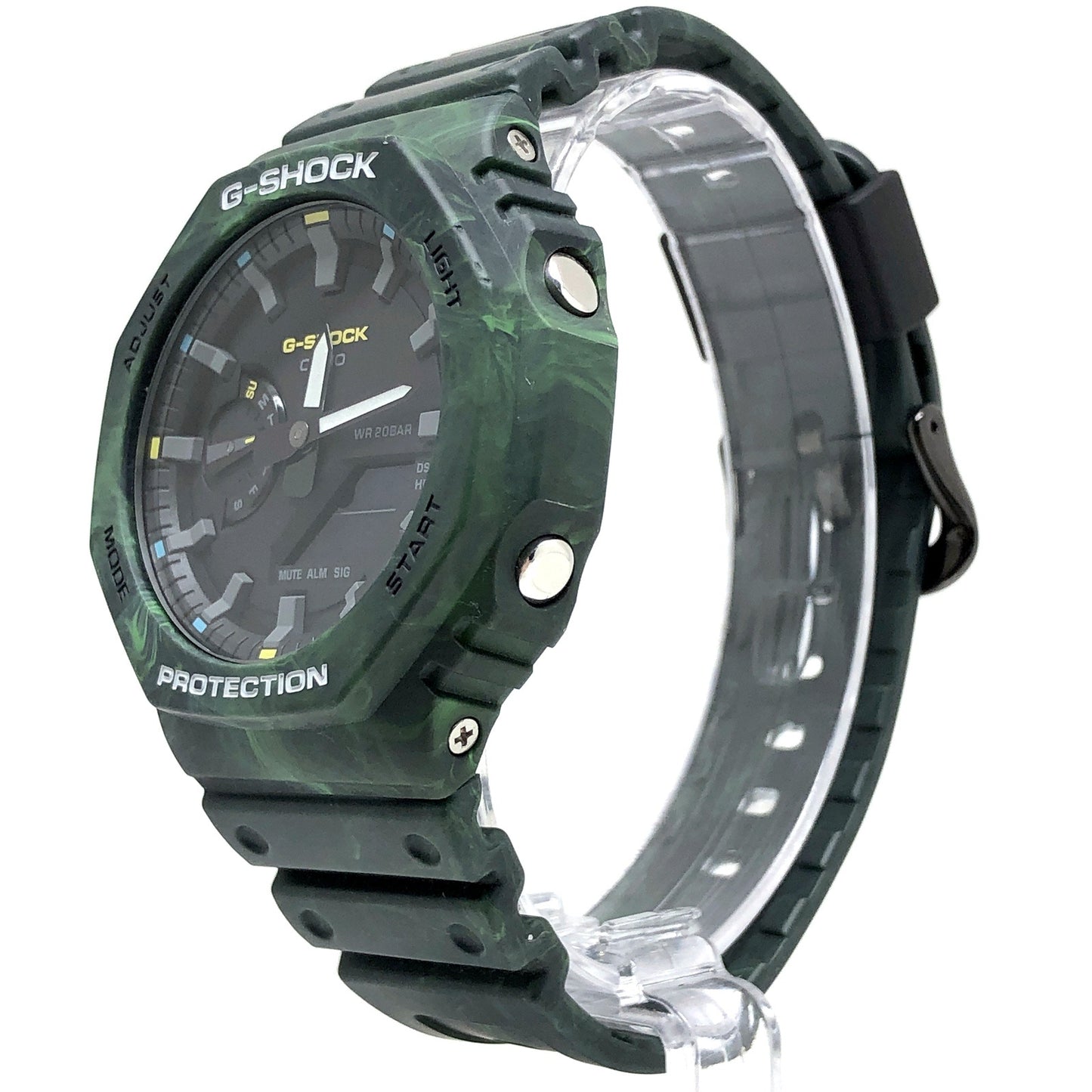 GA-2100FR-3A ミスティックフォレスト 混色成形 グリーン