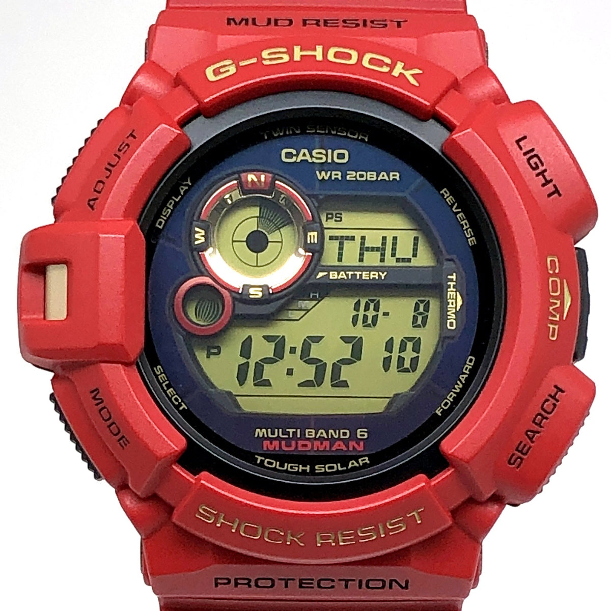 GW-9330A-4 Gショック30周年記念 ライジングレッド マッドマン
