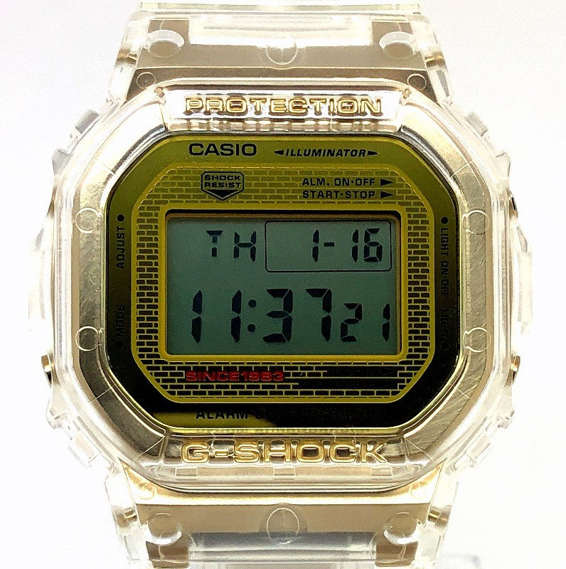 DW-5035E-7 Gショック35周年記念 グレイシアゴールド