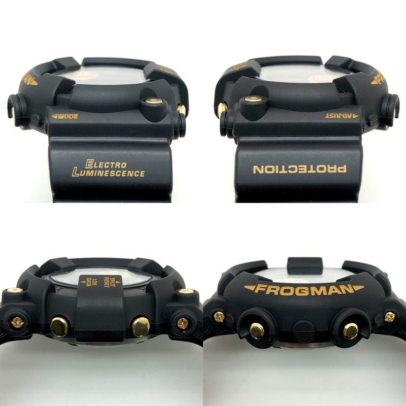 DW-8200B-9A ゴールドチタンフロッグマン 黒金蛙