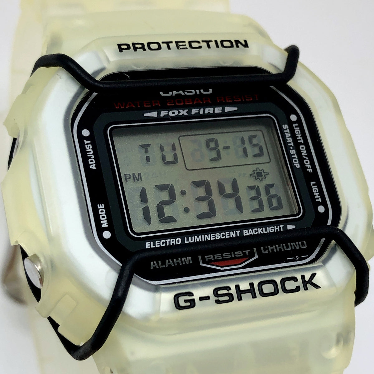 DW-5600VT-7T フェアリーズチャーム ホワイトスケルトン 妖精EL