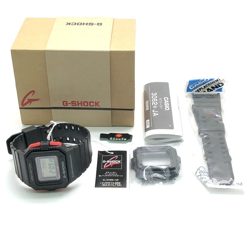 G-5500-1 G-SHOCK II 初代復刻 DW-5500C継承モデル