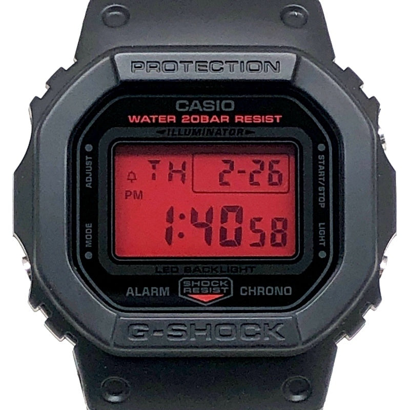 DW-5600BBR-1 ブラックアンドレッドシリーズ