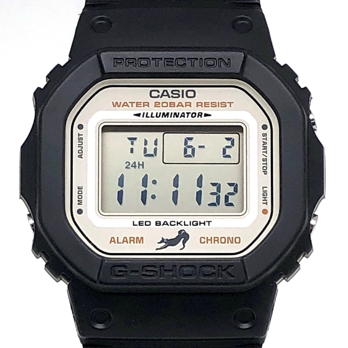DW-5600SHB-1 KURO-SHIBA 黒柴