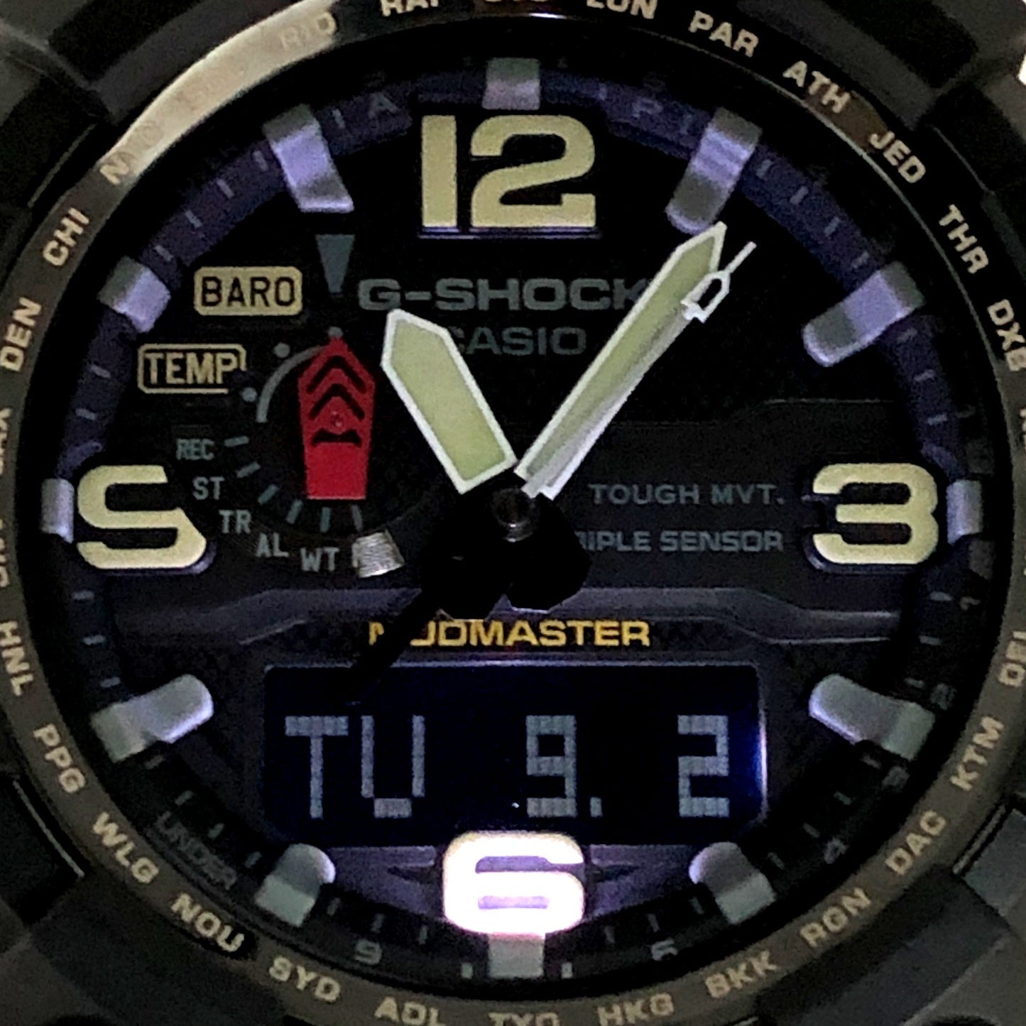 GWG-1000-1A9 マッドマスター トリプルセンサー搭載 ブラック×イエロー