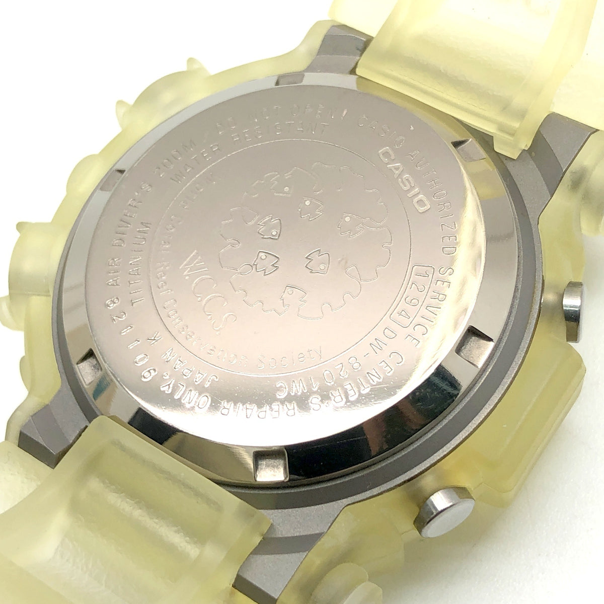 DW-8201WC-7T W.C.C.S. フロッグマン 白ロゴ トリプルマンタEL