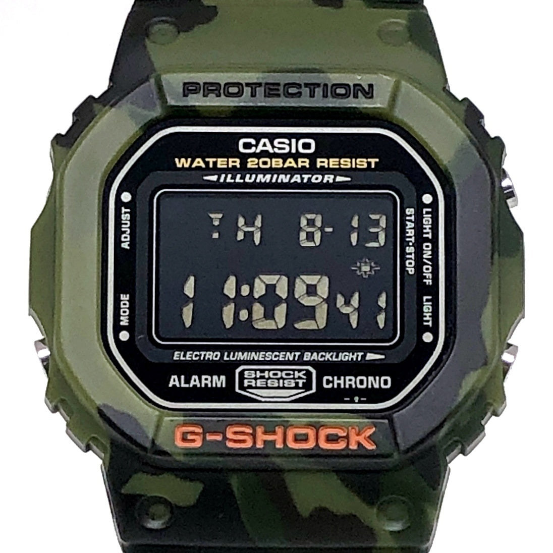 DW-5600CF-3 Gパイソン グリーンカモフラージュ