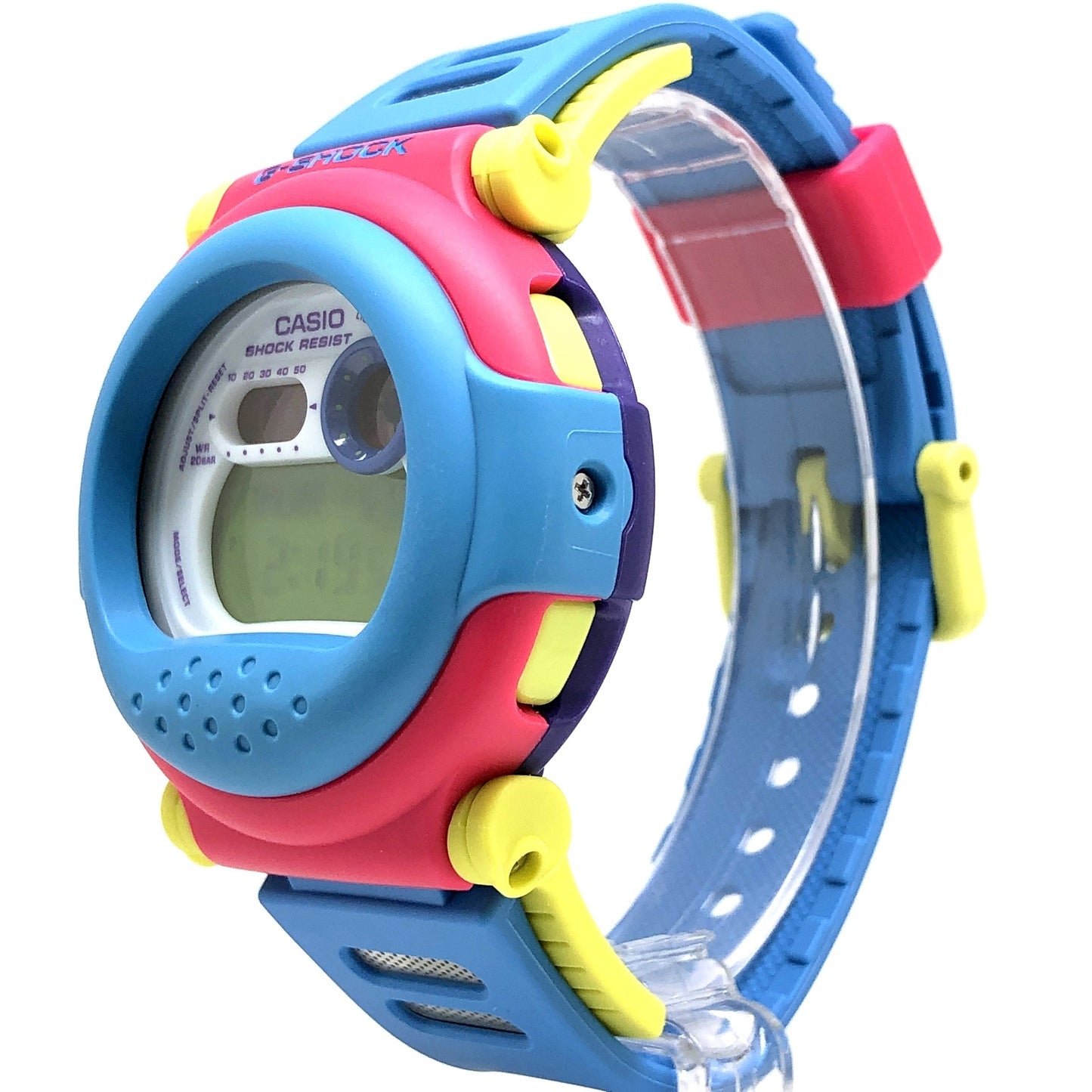G-001-2 復刻ジェイソン マルチカラー ブルー×ピンク