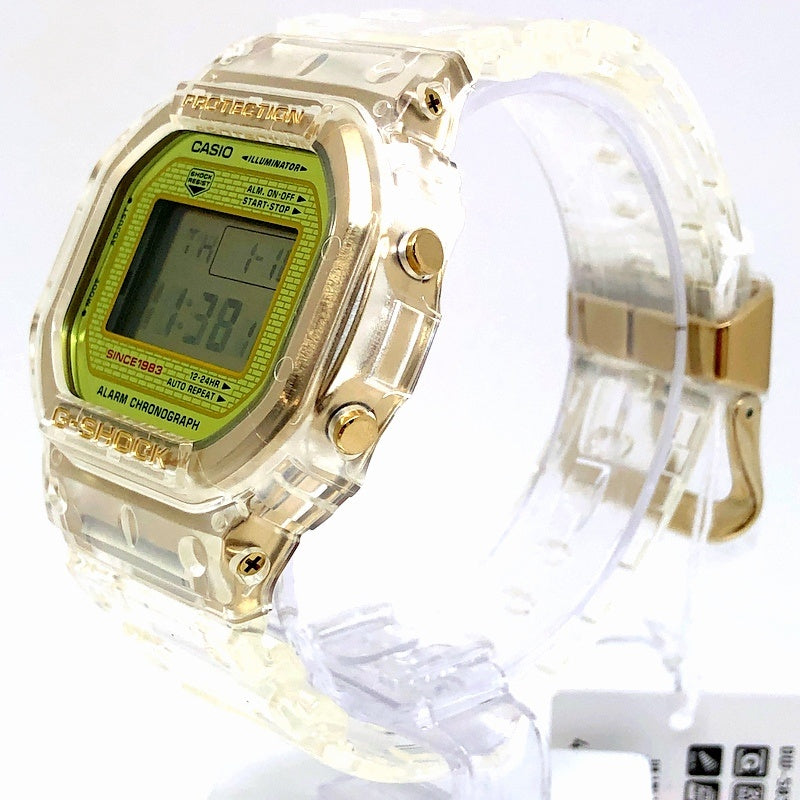 DW-5035E-7 Gショック35周年記念 グレイシアゴールド