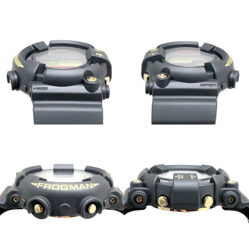 GF-8235D-1B Gショック35周年記念 フロッグマン 黒金蛙