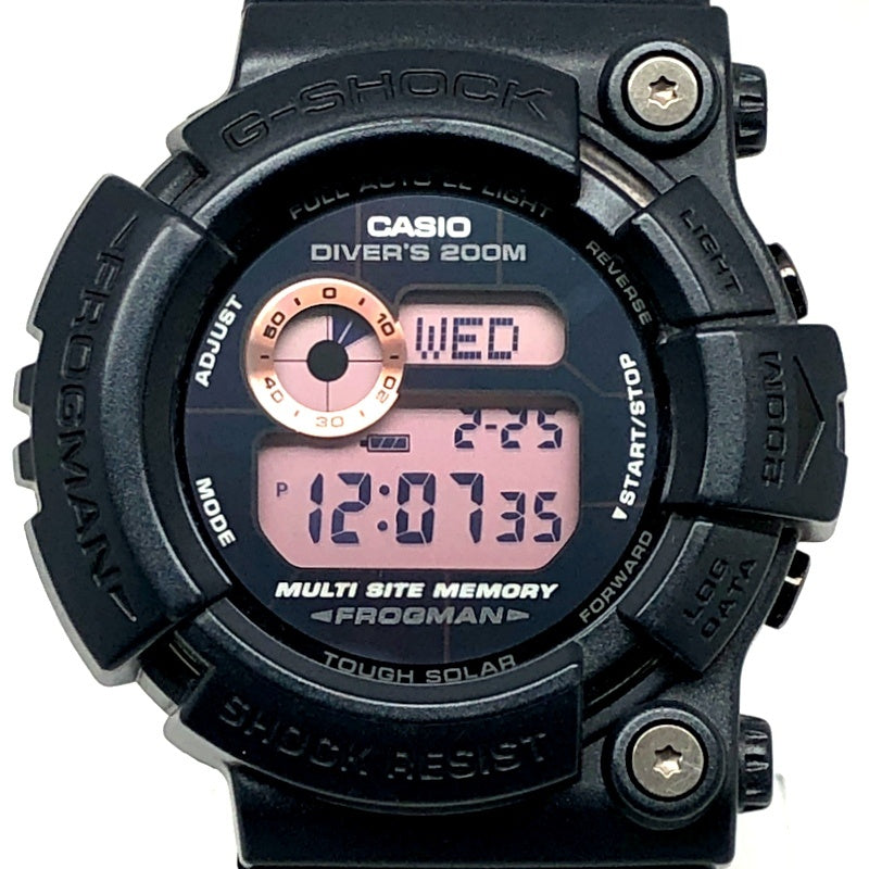 GW-200MS-1 フロッグマン メンインラスティブラック