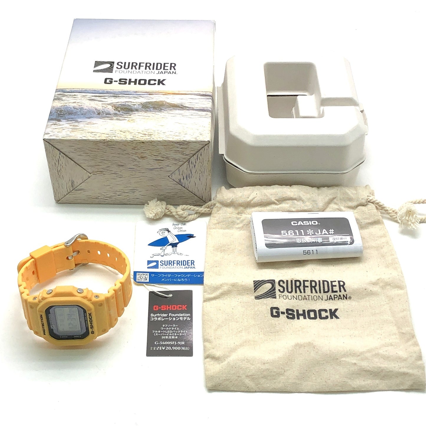 G-5600SFJ-9 SURFRIDER FOUNDATION 2025年 コラボモデル
